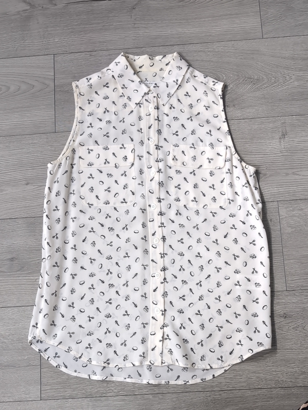 Equipment Silk Blouse